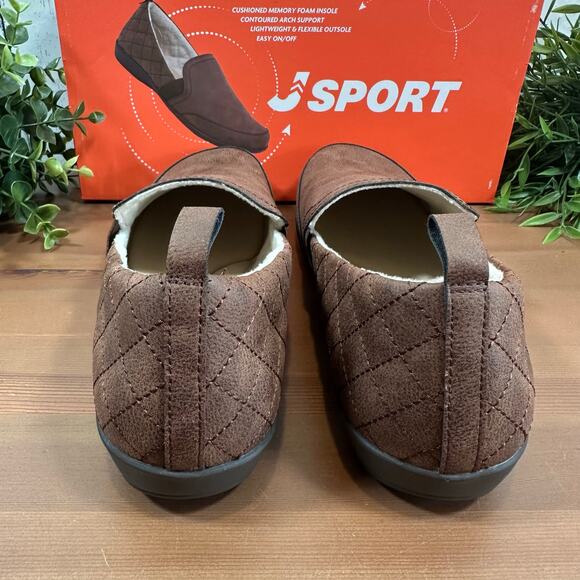 J Sport Women's Lisa Casual Brown Slip On Shoes Size 7.5 - Picture 5 of 8